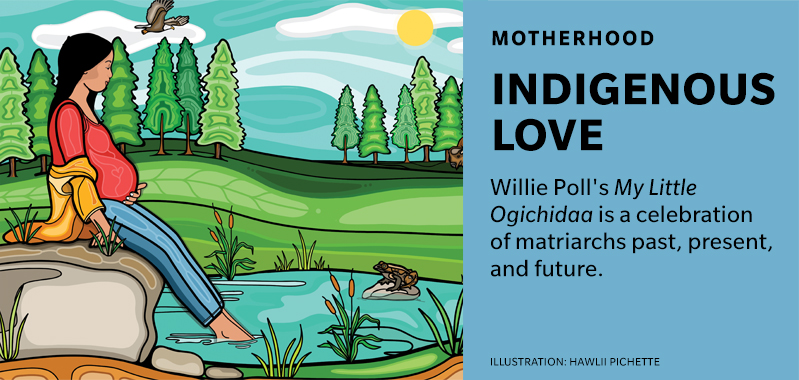 My Little Ogichidaa: An Indigenous Lullaby follows a soon-to-be mother as she sings to her unborn child of her hopes and dreams. An interview with Willie Poll: bit.ly/3JLbqUM bit.ly/3JKvlD7