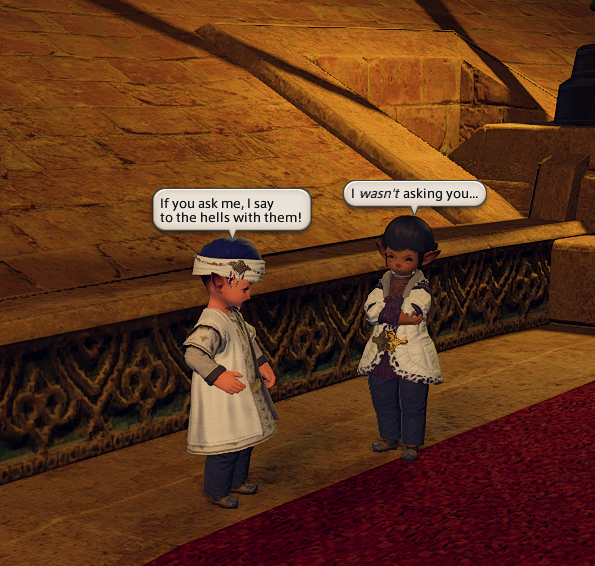 Overheard in Eorzea 162. #FFXIV #FF14 #FINALFANTASYXIVOnline #FinalFantasyXIV4