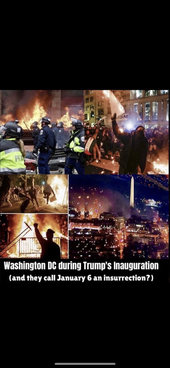 @mjfree That was nothing compared to what Biden’s pro-Hamas base has done on college campuses! And, never forget Trump’s inauguration! 👇😳