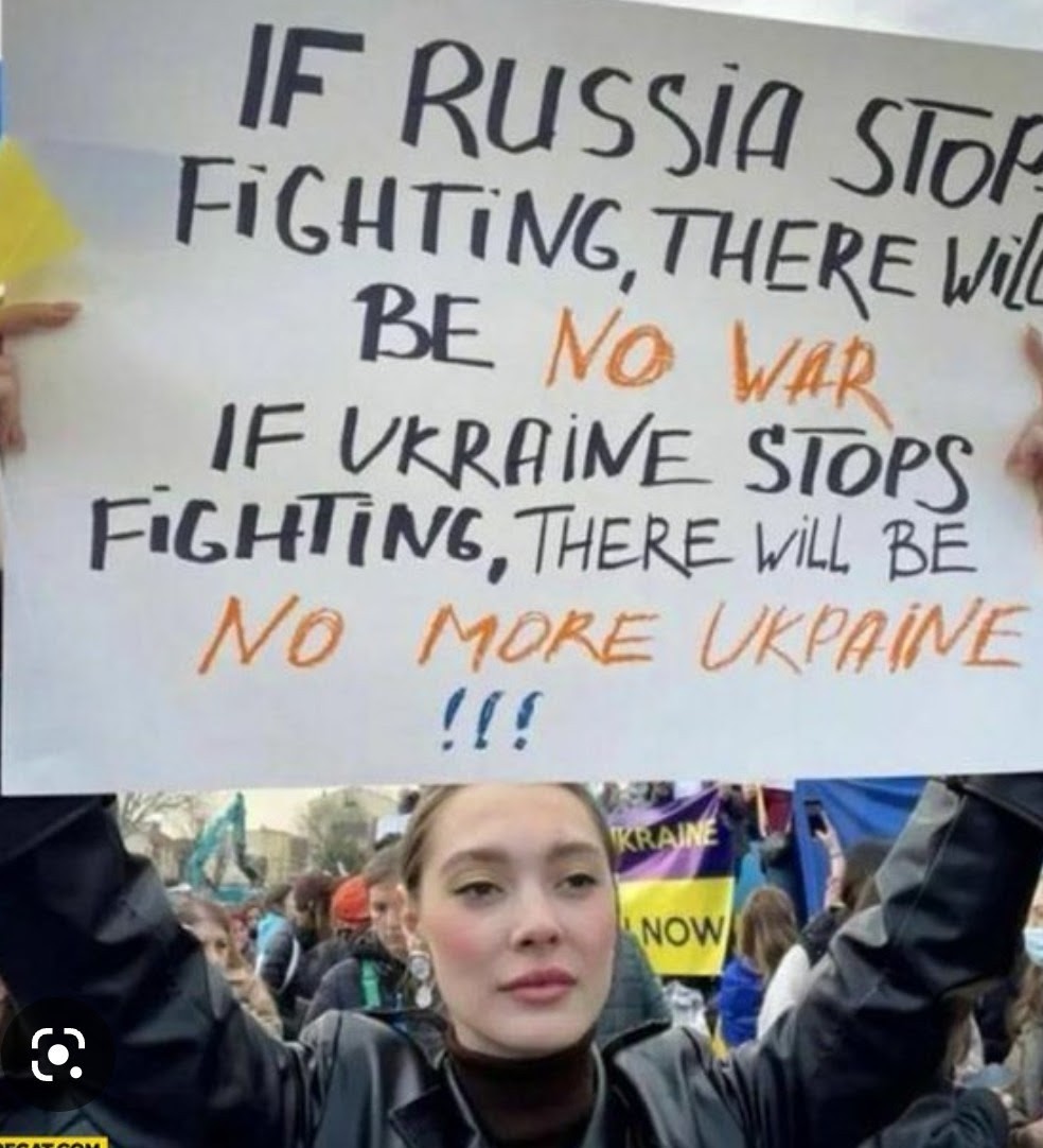 @FIGUSchantz @ZelenskyyUa #StopPutinNOW 
World leaders, please stop the Ukrainian genocide ! #StopPutinNOW