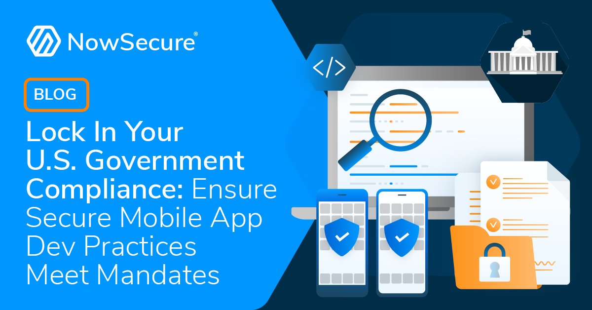 Discover how the recent mandate from the @CISAgov and OMB increases accountability in #mobileapp security potentially holding vendors liable for software #vunerabilities and enhancing compliance efforts. loom.ly/AcHGd-I