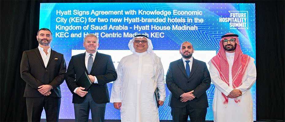 Hyatt Expands Presence in Saudi Arabia with Two New Hotels in Madinah Knowledge Economic City travelprnews.com/hyatt-expands-… @Hyatt #travel #hotels #hospitality #partnership