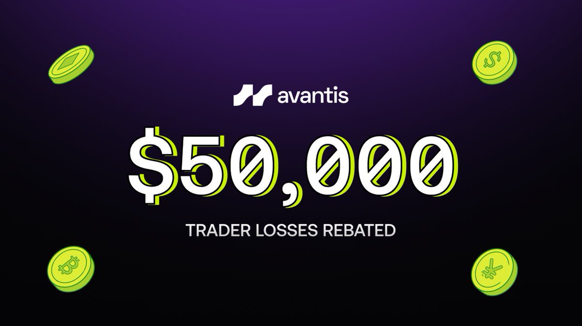 That's $50,000 in organic trading losses given right back to our trading community as rebates🤝

Loss protection is a novel, 0-1 incentive for any exchange (perp or spot, CEX or DEX). 

Contrarian traders are waking up to the power of loss protection for directional trading and…