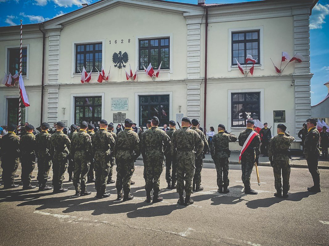 Obchody Święta Konstytucji 3 Maja, Biała Podlaska fot: BSAP