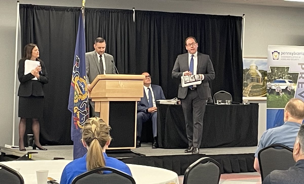 Yesterday, representatives of our office, along with a lead @FBI Special Agent and a surviving victim, gave a presentation on the Tree of Life Synagogue shooting during an Anti-Terrorism Advisory Council Conference focusing on domestic extremism.