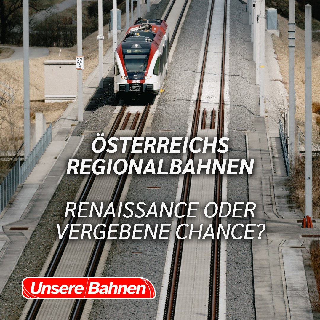 Österreichs Regionalbahnen haben eine wechselhafte Geschichte. Einst weit verzweigt, wurden in den letzten Jahrzehnten viele Strecken eingestellt.

Nun gäbe es die Chance auf eine Renaissance – aber sie droht, vergeben zu werden: unsere-bahnen.at/2024/04/23/oes…