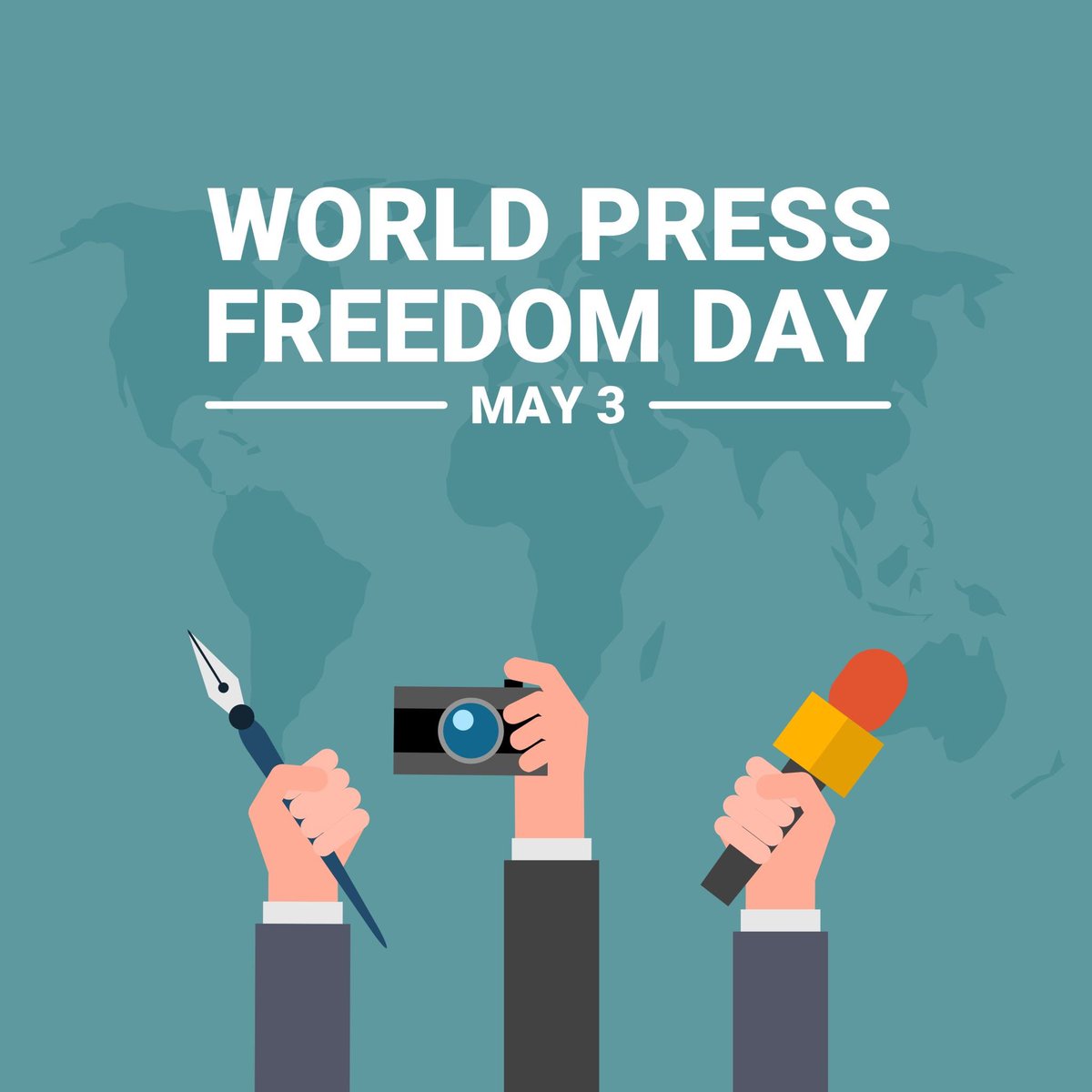 On this #WorldPressFreedomDay, think of giving to journalists taking risks to provide us with the verified information we need to understand the world. This year I am giving to @globeandmail @LOrientLeJour and the @guardian. Support journalists + media workers!