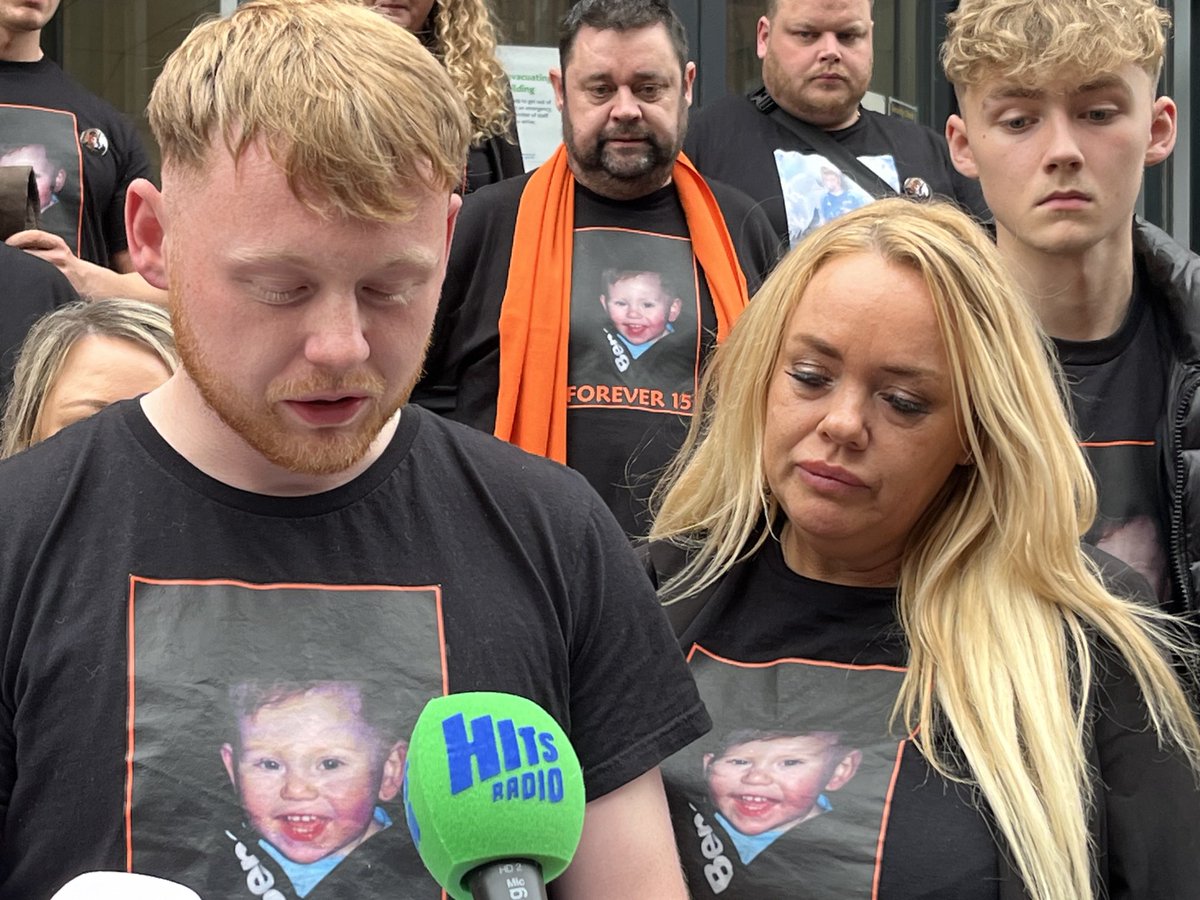 The brother of murdered 15 year old Alfie Lewis spoke outside court after a 15 year old was found guilty of- he said Alfie had made his family ‘smile every day, you are always in our hearts’ ⁦@itvcalendar⁩