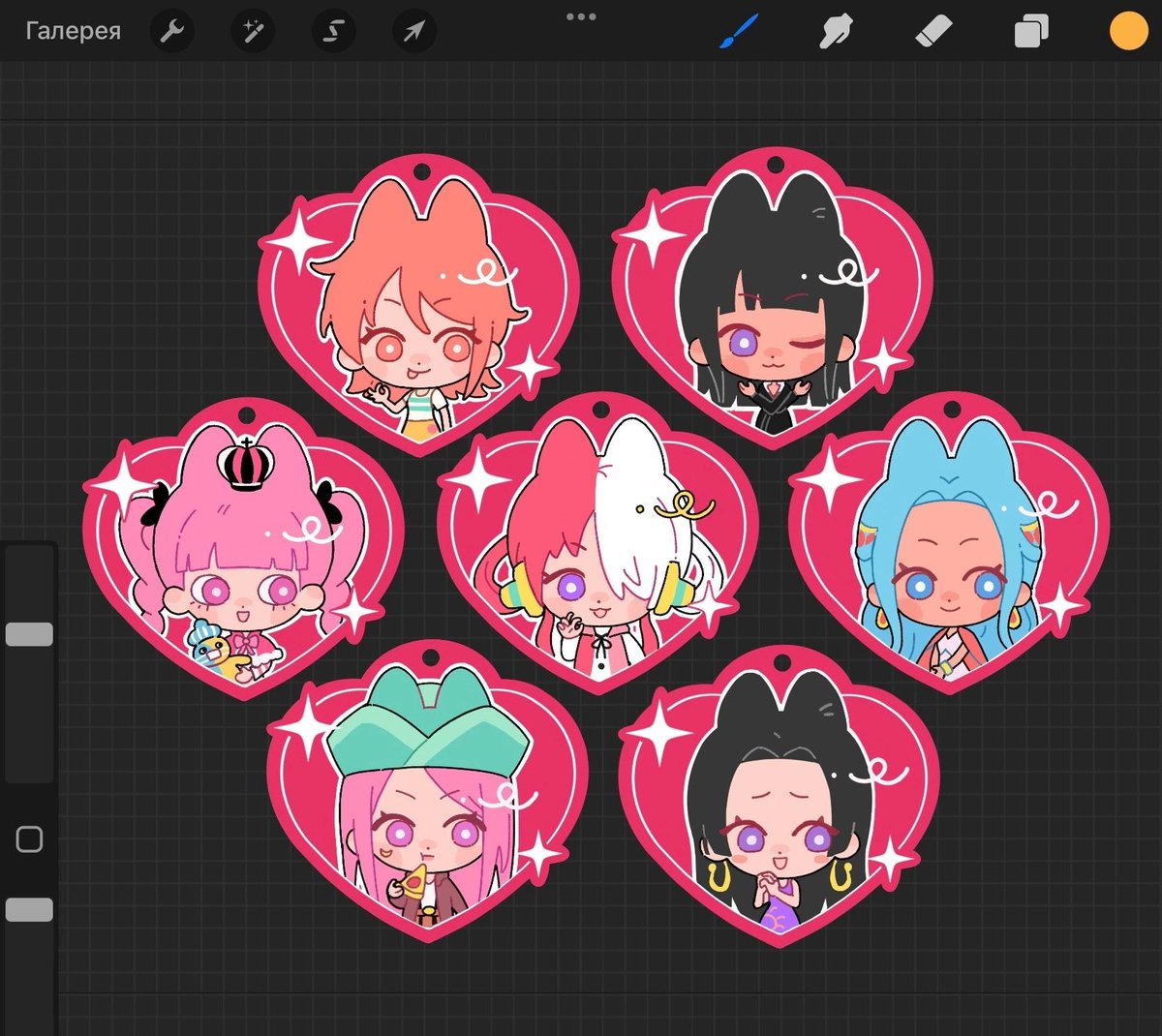 I mostly draw merch these days ✍️