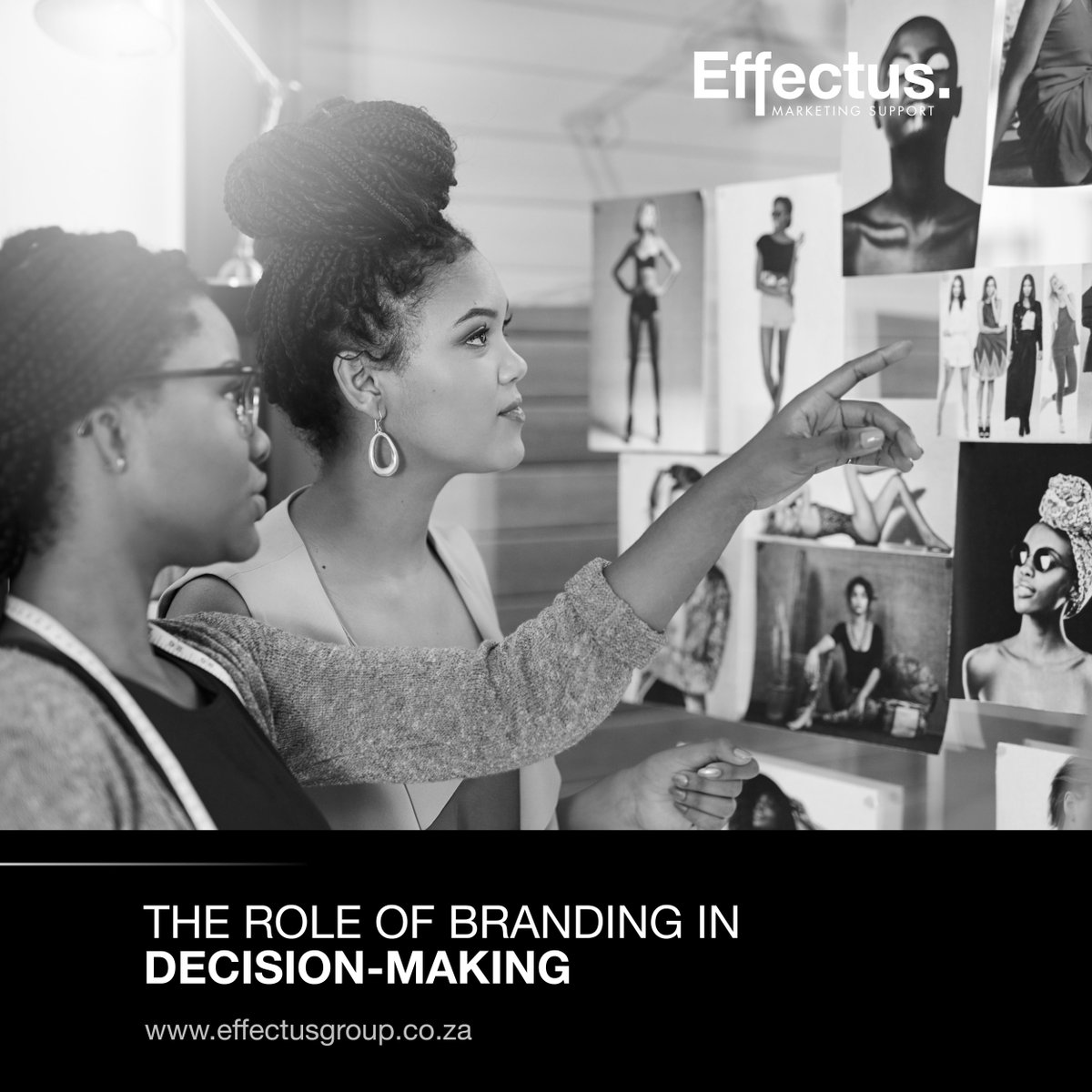 When faced with a myriad of choices, it's the strong brand that lights the way for customers.

A powerful brand identity doesn't just highlight your product; it simplifies decision-making for your customers, guiding them with a beacon of familiarity and trust.

#EffectusGroup