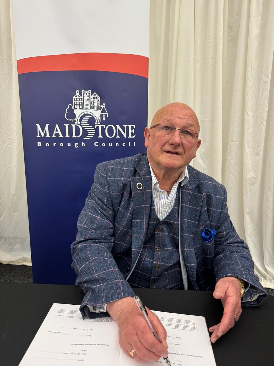 Cllr Martin Round – Conservative - has been elected as Maidstone Borough Councillor for Headcorn &amp; Sutton Valence Ward in Maidstone with 975 votes.