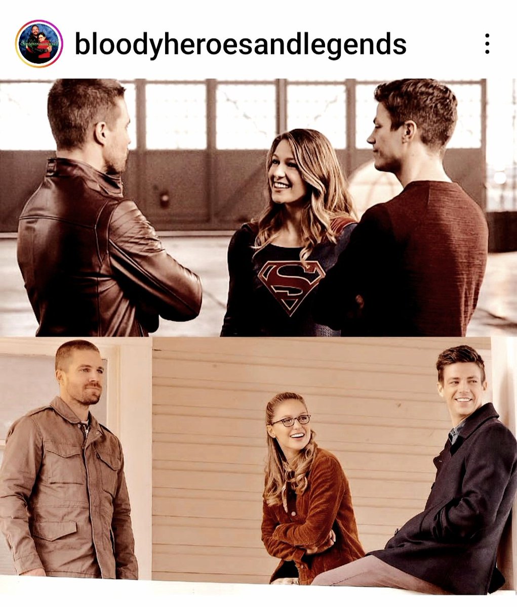 Miss them...
#StephenAmell 
#grantgustin.
#melissabernoist
...
Saudade