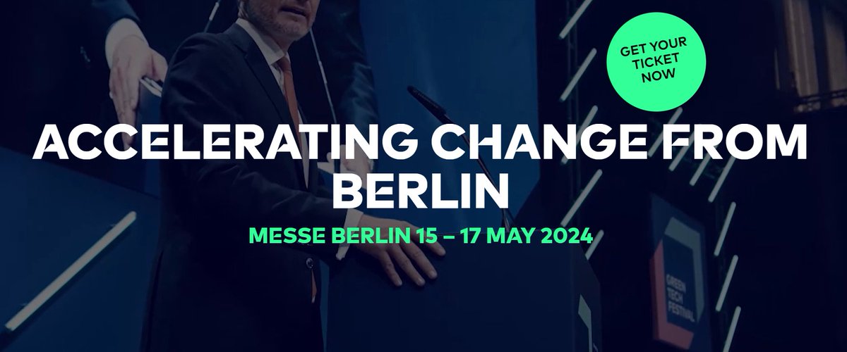 Green Tech Festival 2024 💚Im Mai trifft sich die Green Tech-Szene wieder in Berlin und wir sind wie im letzten Jahr natürlich wieder mit von der Partie! Als Teil des DB-Gemeinschaftsstandes sind wir vom 15. bis 17. Mai mit unseren Kollegen:innen sowie zwei Startups vor Ort 🙌