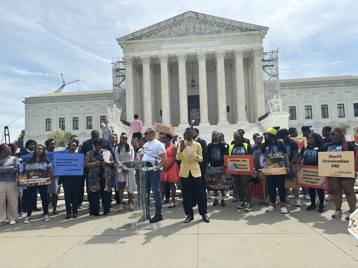 “We must understand our power but we must also understand our adversary…This fight has just begun” - <a href="/MARCMORIAL/">Marc Morial</a> ✊🏾
#FreedomToLearn 
#FreedomSummer2024