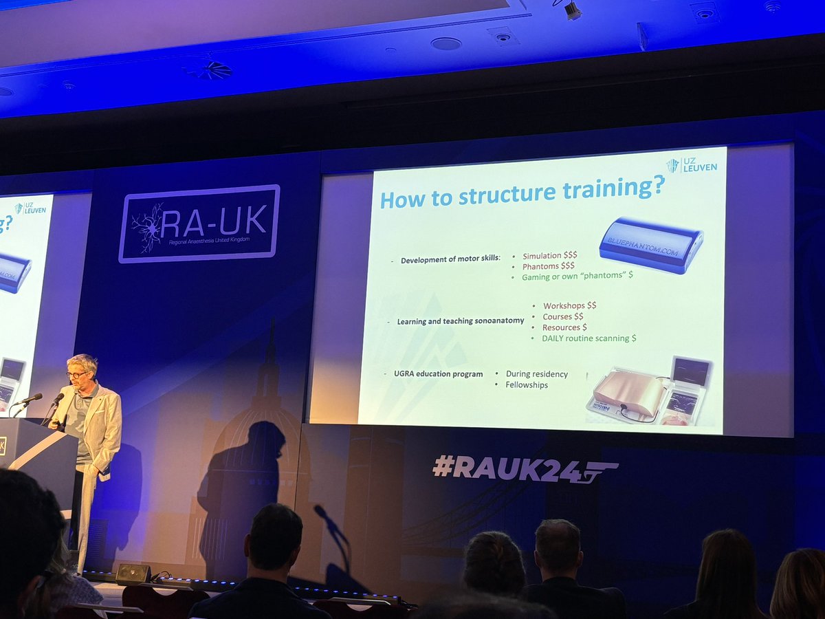 There’s lots of opportunities to teach and learn sonoanatomy - take them. Sage advice on teaching RA from @Steve_Coppens at #RAUK24