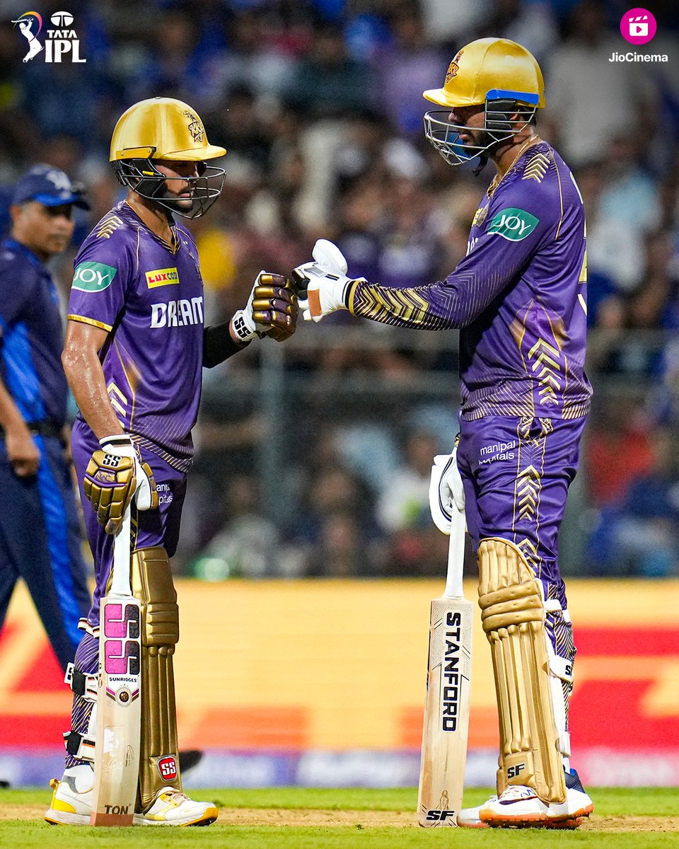 The two anchors of the KKR ship 🙌 #TATAIPL #MIvKKR #IPLonJioCinema