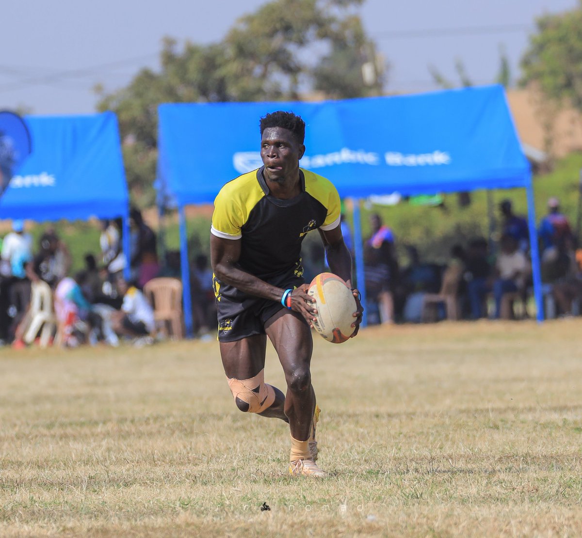 Arthur Opio is doubtful for tomorrow's quarterfinal playoff 2nd leg match-up as he struggles with injury : Pirates vs Rhinos Courtesy photo #FatCatsPod