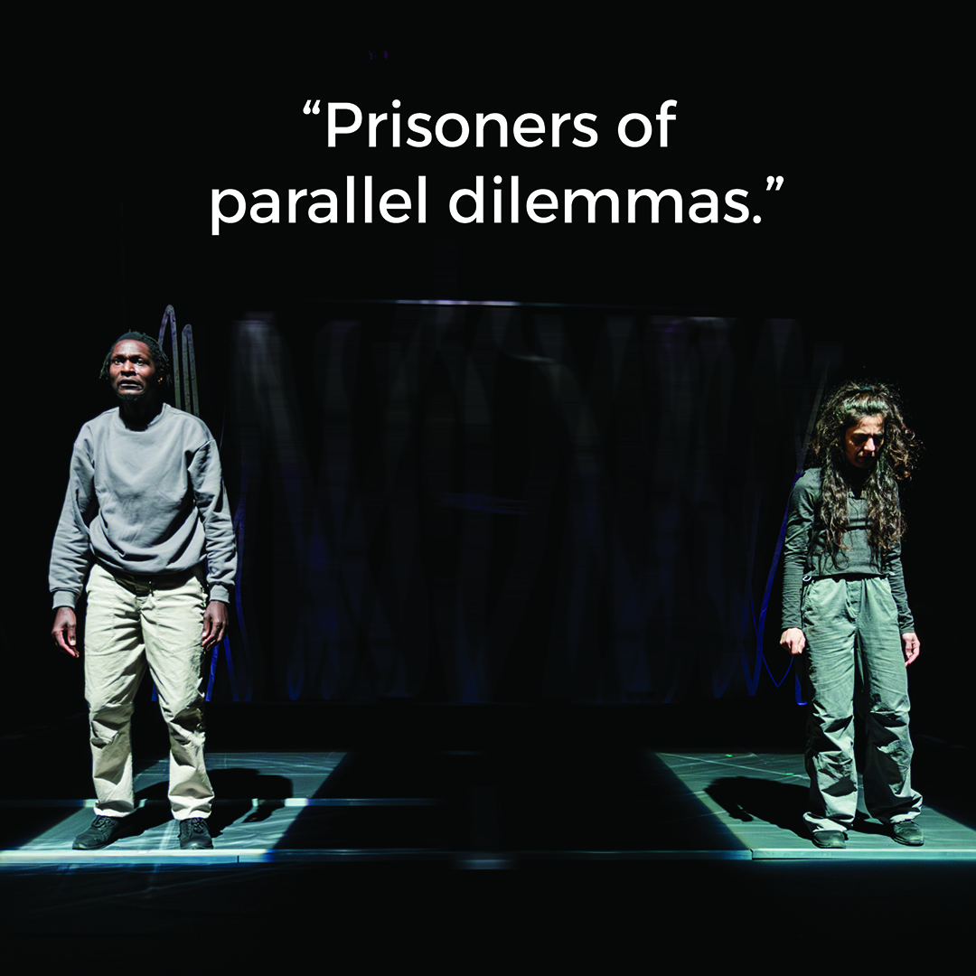Experience the power of LINES! Now playing through May 12th at @lamamaetc. LINES looks through the bars of postcolonial life as told through stories in diverging yet parallel worlds. 🎟: lamama.org/shows/lines-20…