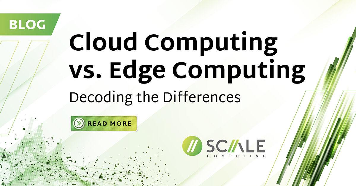 Running applications close to where they're being used/generating data can accelerate decision-making & overall business performance. Our blog dives into the concept of #edge computing & its advantages over #cloud computing. #edgecomputing #cloudcomputing bit.ly/3UkH3t4