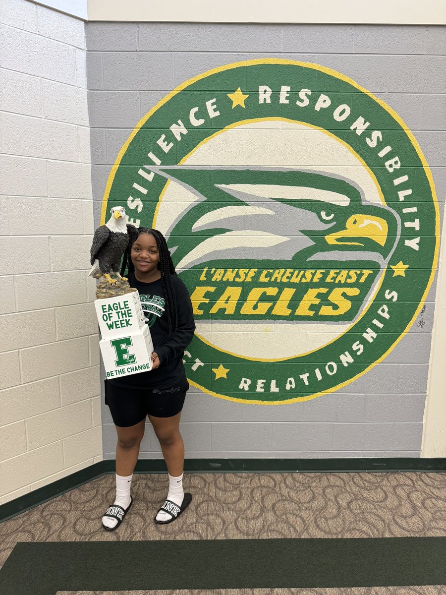 🦅🌟 Congratulations to our 'Eagle of the Week' winner, Kendall R. 🌟🦅 Your hard work and commitment have truly soared above the rest. Keep reaching for the skies! 🚀💪 #EagleOfTheWeek #Success #CelebrateExcellence
