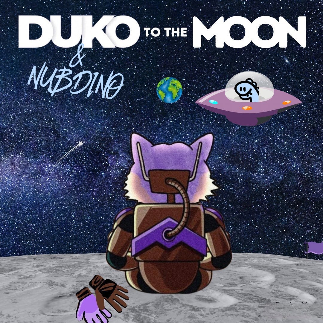 hey @dukocoin 👋 We go to moon together ok Rawr! 🦖 #DUKO #nubdino