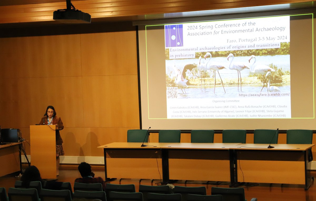 ICArEHB's tweet image. 🌿 Today, we have started the 2024 Spring Conference of the Association for Environmental Archaeology, which is being held at the University of Algarve in Faro, Portugal, from May 3rd to May 5th.
#EnvironmentalArchaeology #Archaeology #SpringConference #Research #AEA2024