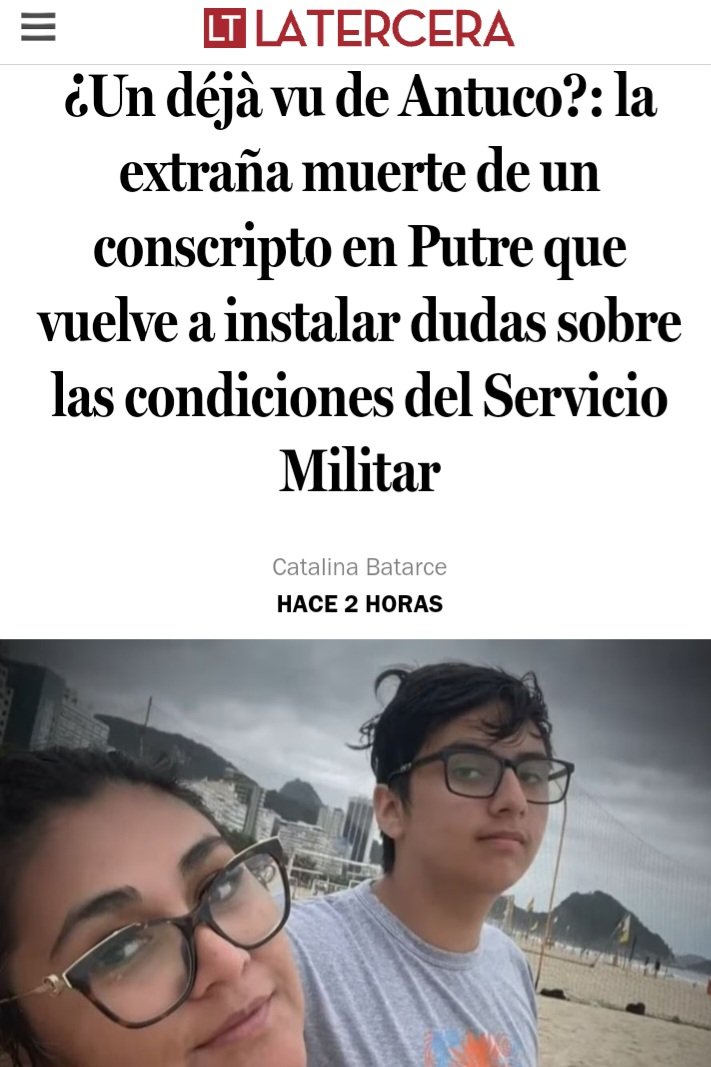 Matan a sus jóvenes (como en Antuco) y ahora el facherio quiere Justicia Militar para que estos Homicidios queden impunes 🤦‍♂️ #Dictadura 

#JusticiaParaFranco en Tribunales Reales