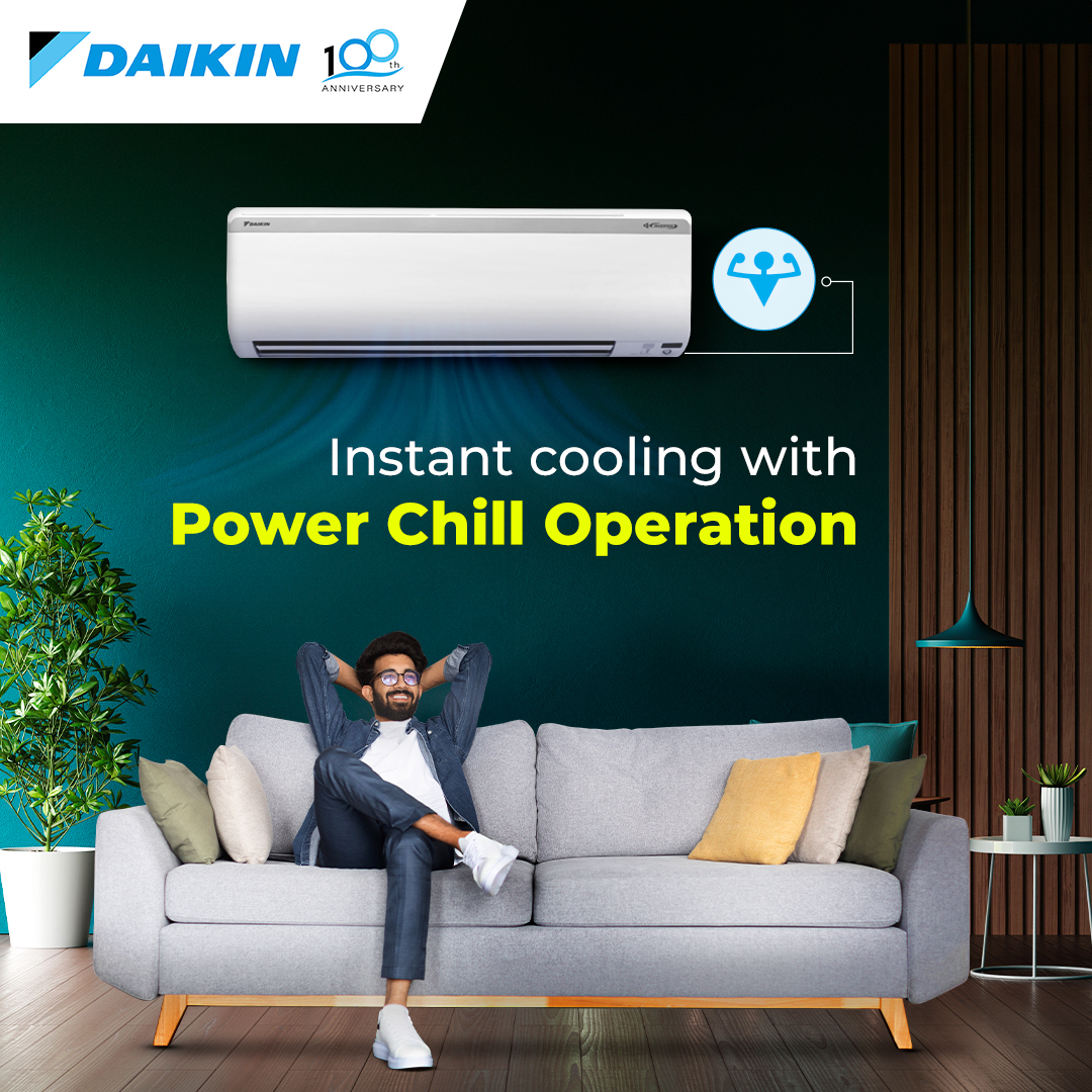 Beat the heat instantly with power chill operation. Experience quick, powerful cooling right when you need it! ❄️

#Daikin #DaikinSriLanka #DaikinAC #PowerChillOperation #InnovatingForChange #Technology #InnovatingGoodness #AC #AirConditioning #AirConditioner