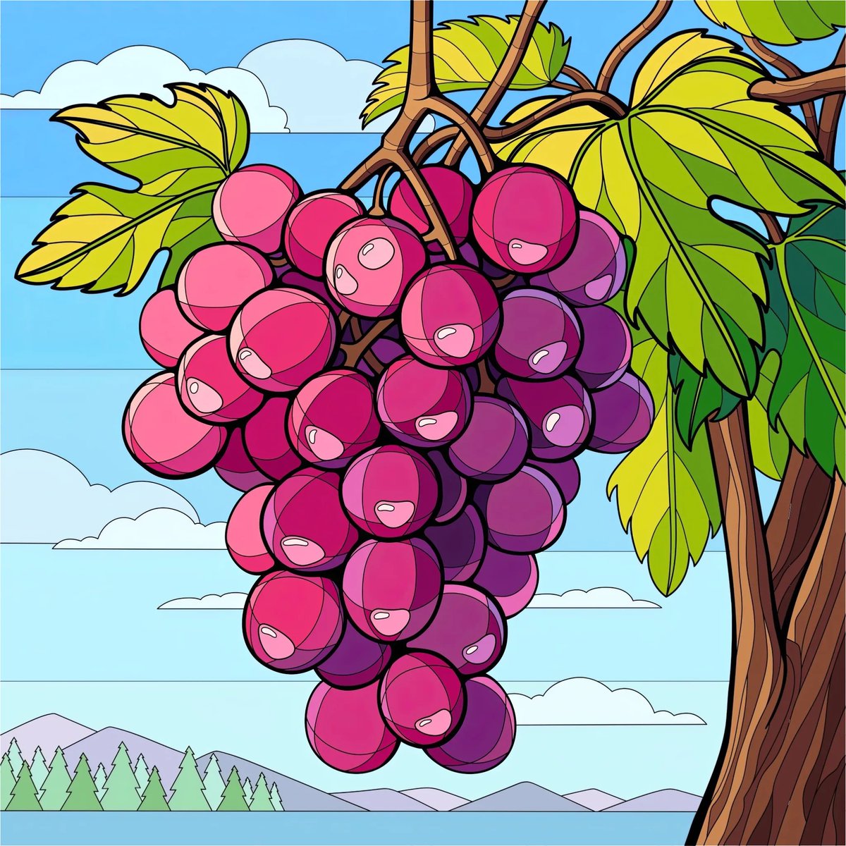 Vineland the City of Wine grapes. My town.💚💜🤎💙💚💜🤎💙💚💜💚