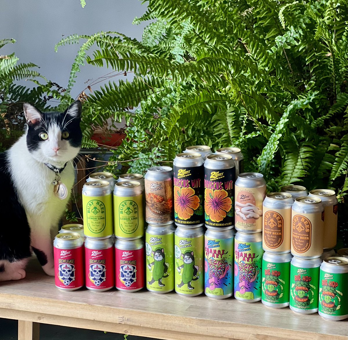 ✨🔹🔸 Happy Friday 🔸🔹✨ 😸 Simon says to stock up today for weekend party essentials 😸 🍻15% off togo beer & soda 🍻 💥 TODAY ONLY 💥 Grab a couple 4 packs of your fav and 😎😎😎 🌞 See you soon Sunshine 🌞