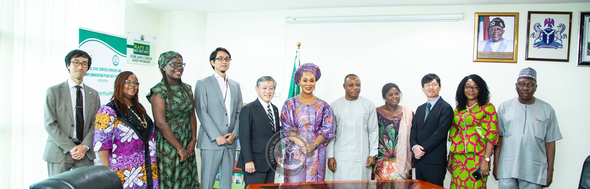 FEDERAL MINISTRY OF WOMEN AFFAIRS, ABUJA PRESS RELEASE FG SEEKS COLLABORATION WITH JAPAN ON AGRICULTURAL EMPOWERMENT AND CAPACITY BUILDING FOR WOMEN In an effort to ensure the participation of women in the economic development of the country, the Federal Ministry of Women