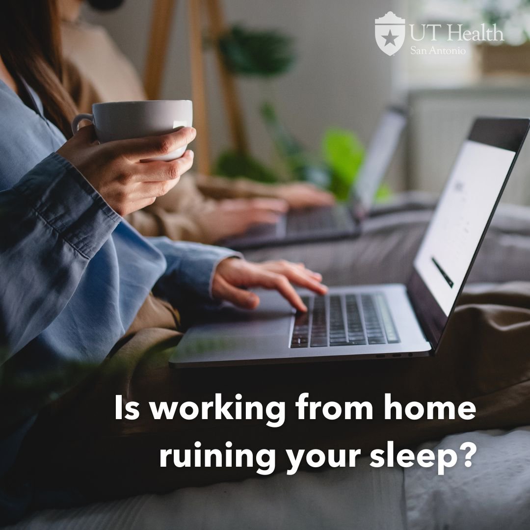 Kristi Pruiksma, PhD, spoke with @KENS5 about the potential risks of working from home in bed, sometimes referred to as 'bed rotting.' Learn more here: bit.ly/3UofL6f