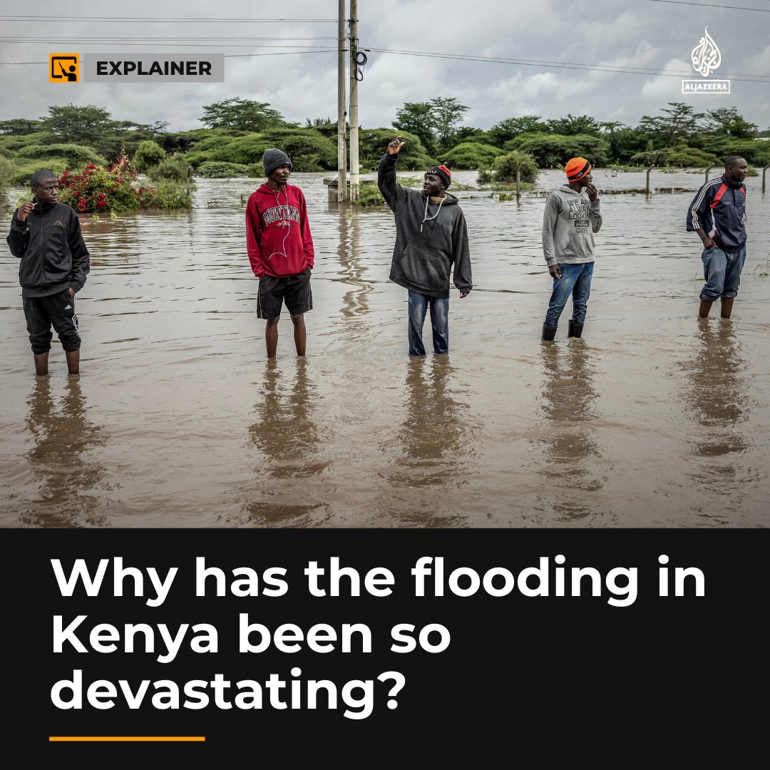 Torrential rains have caused devastating floods in Kenya, where more than 200 people were killed, and thousands of others have been displaced. Here's all you need to know about the country's floods so far aje.io/fz6n4w