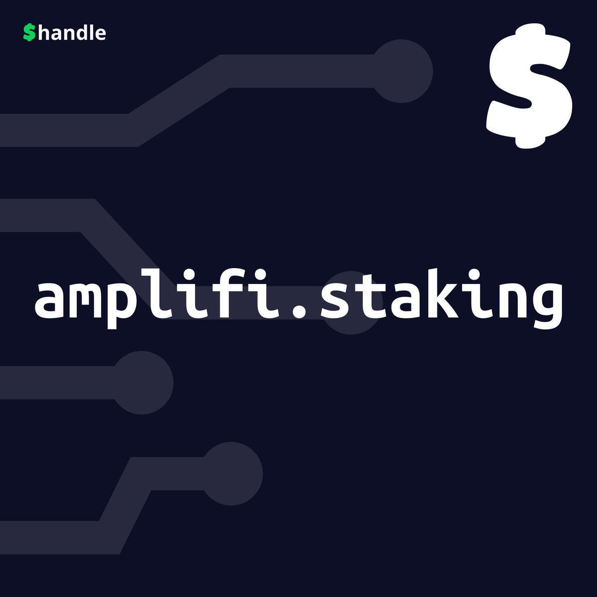 We have created an @adahandle to help track the $WMT staked on the Amplifi staking app 📡

So far we have more than 500k WMT staked! Big thank you to those who have supported so far! 🙏🏽💜

#WorldMobile #StrongerConnected #DePIN