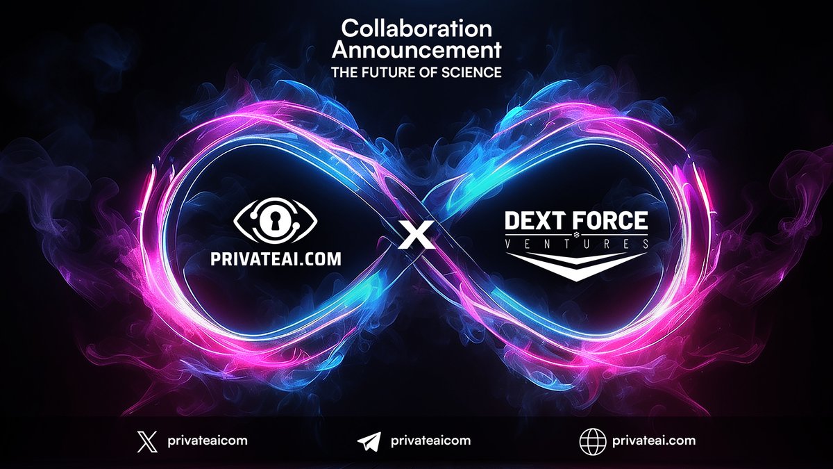 👏 Excited to announce that @DextForce - strong ally in #web3 and champion of new narratives - joined our seed round.

🧠 Partnership is forged to revolutionize science.

🧑‍🎓Together we will make data accessible to all and build better #ML models. Great times ahead!

#AI #DESCI