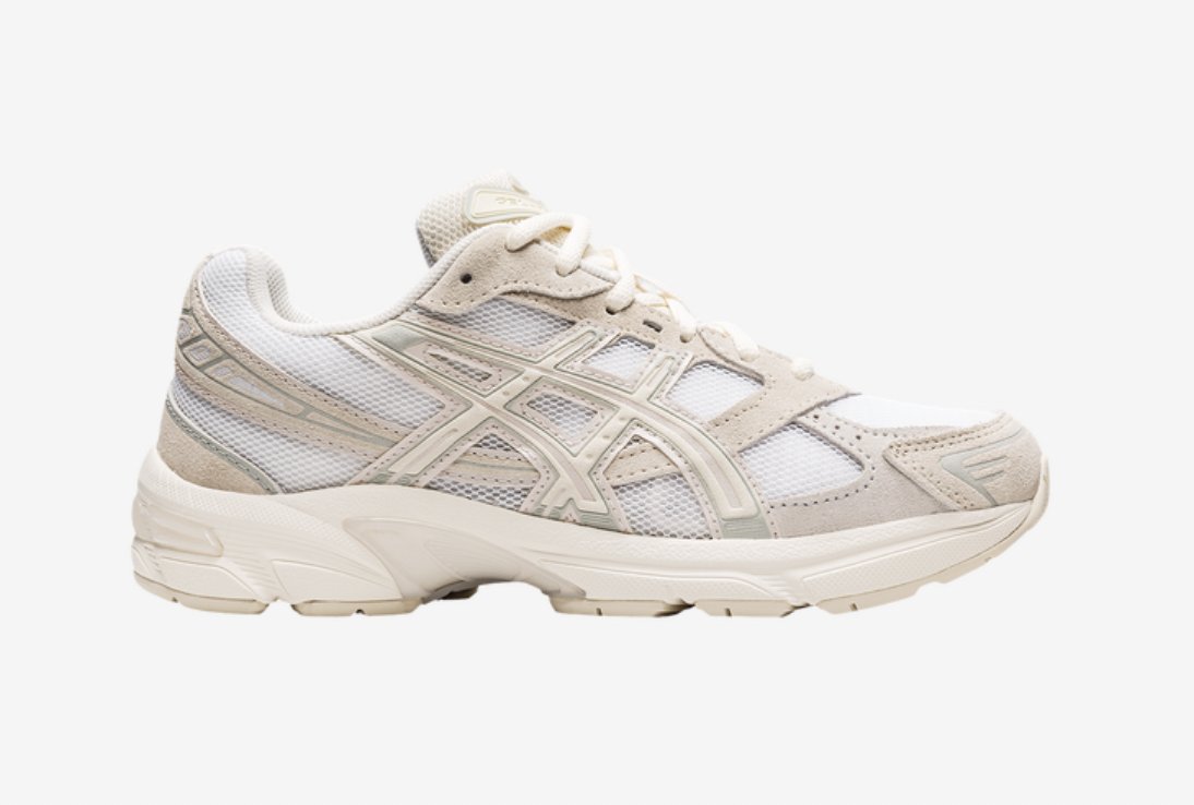 Women's Asics Gel-1130 'Cream/Silver' sizes restocked bit.ly/44qkxU9