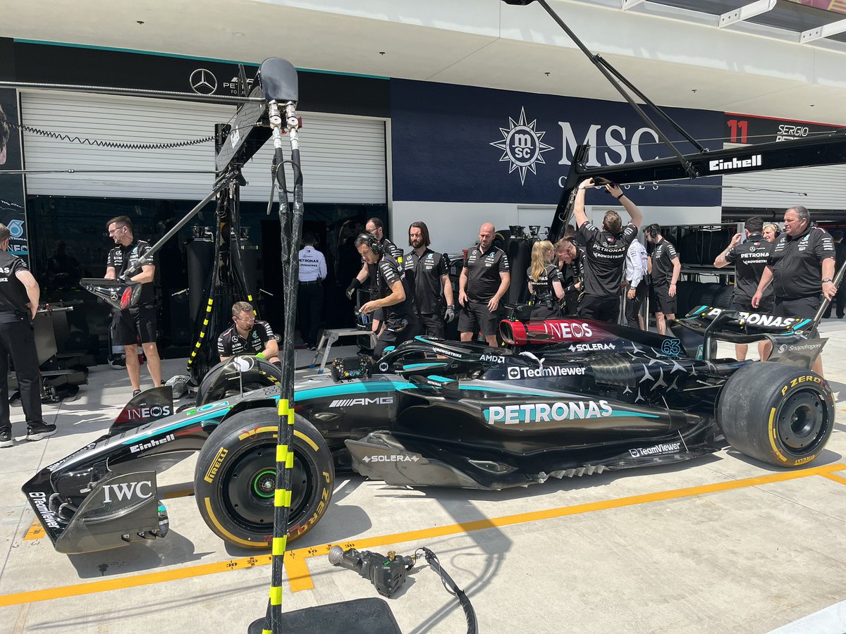 Significant upgrades on the McLaren and Mercedes this weekend in Miami