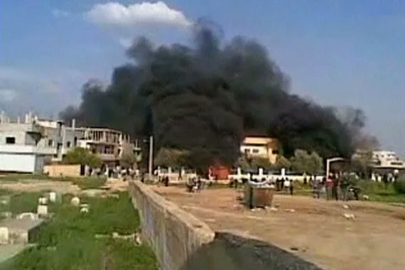 Snipers fired indiscriminately at any civilians who stepped outside or popped their head out of a window while the homes of known or suspected protestors were either raided by soldiers or bombed by the tanks.