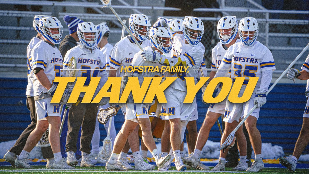 Thank you to our incredible #HofstraFamily! Your support means the world to us!

#PrideOfLI