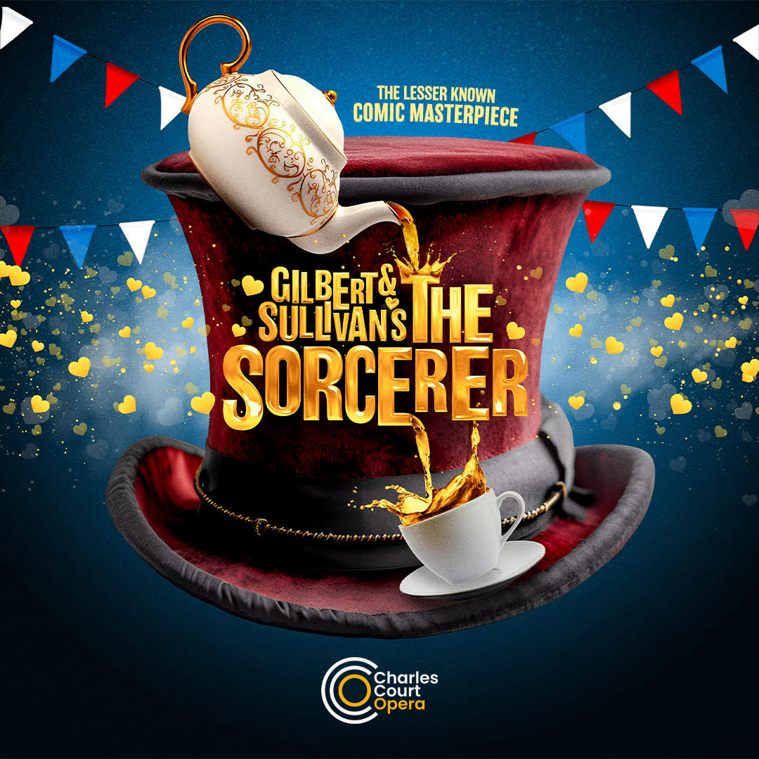 🎭✨ Don't miss out! Catch the incredible @charlescourt's take on The Sorcerer, the lesser known G&S comic masterpiece! Limited tickets left! 🎩 📆 11-15 June Grab your tickets now🎟️ wiltons.org.uk/whatson/875-th…