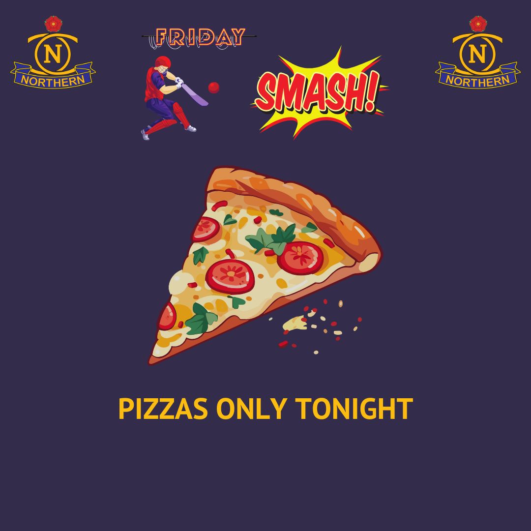 Please be aware that due to the varying weather conditions this evening we will only be serving Pizza's tonight. Normal bar menu will resume from next week. We would advise all parents to feed your children before SMASH to avoid any delays afterwards! 🍕 🍕 🍕