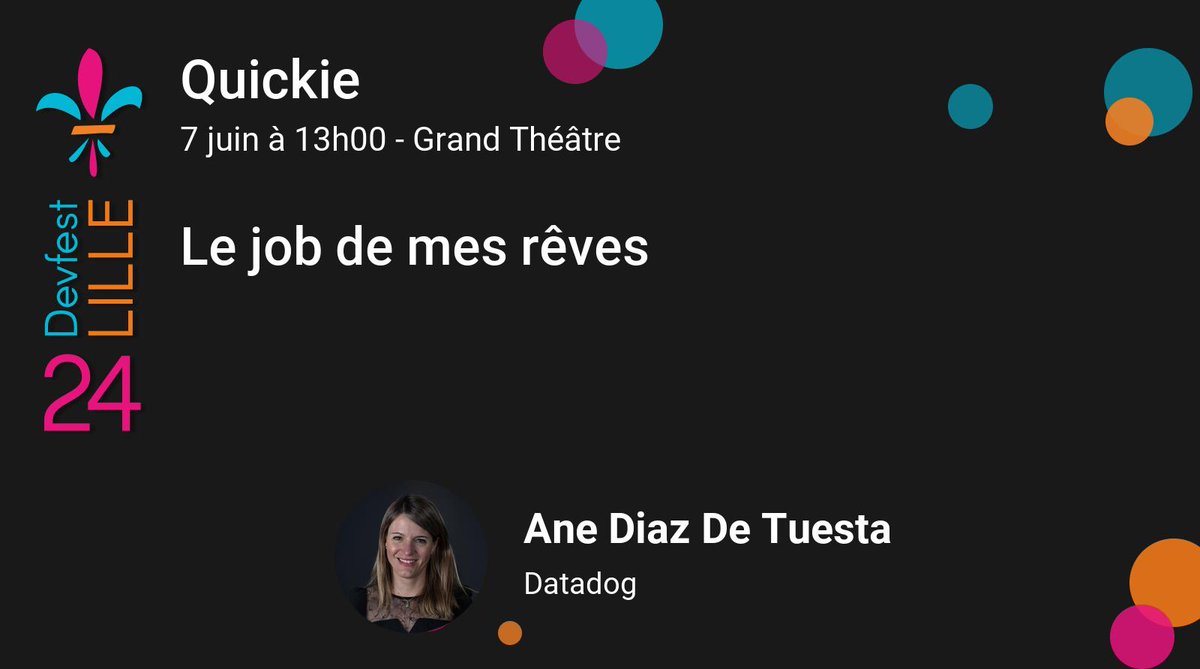 📅 On continue avec le vendredi à 13h :

<a href="/MonsieurNohj/">Johnathan MEUNIER</a> <a href="/ane_naiz/">Ane Diaz de Tuesta</a>