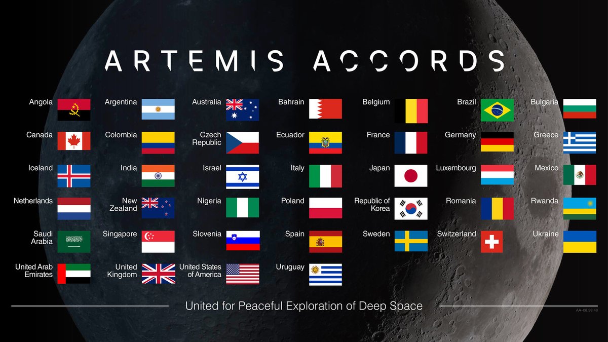 Did you know the #ArtemisAccords help countries share scientific data collected from our exploration of the Solar System? 

state.gov/artemis-accord…