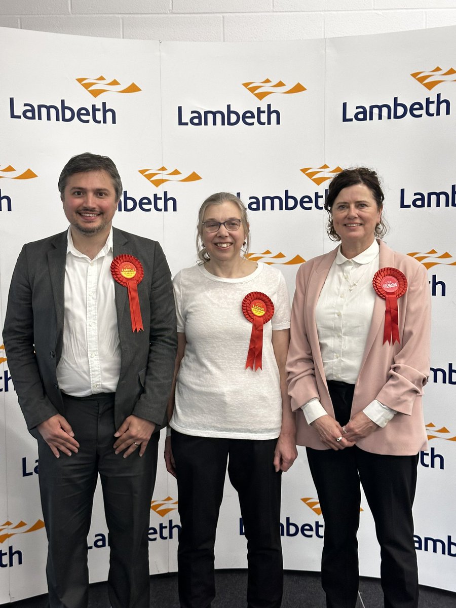 Delighted to welcome two new members to our Labour Group🎉 Congratulations to Labour’s Sarah Cole and Emma Nye, Lambeth’s newest Councillors 🌹