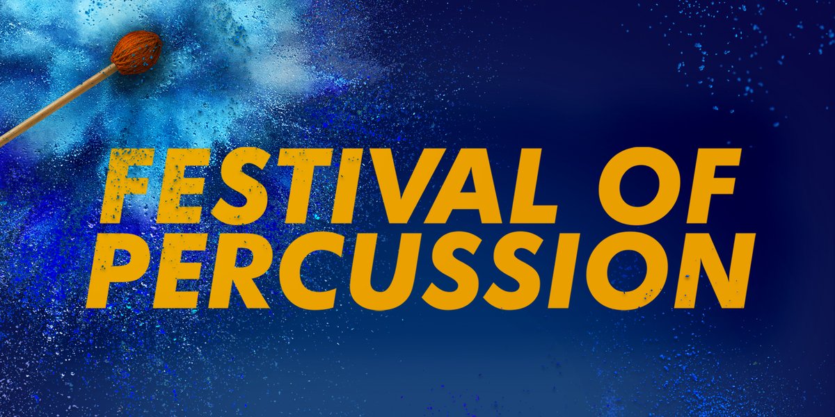 Not long to go until our annual Festival of Percussion on 12 May! Hear from a brilliant line-up of top musicians and ensembles, including headliner @virgil_donati and guests @mikedolbear, @AdamBettsDrums and many more. Book your place via bit.ly/rcm-percussion…