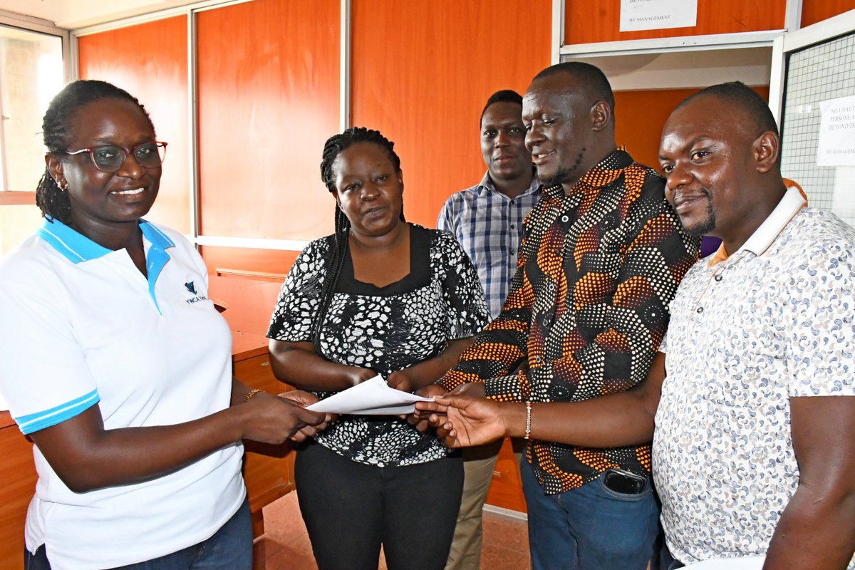 #YWCAKisumu branch & @copkorg today led CSOs from the County Gender Sector Working Group in presenting a formal memorandum on the County Gender & Equality Bill to; 👉C.E.C.M of Sports, Culture, Gender & Youth Affairs, 👉Director of Culture & Gender, 👉County Attorney's office.