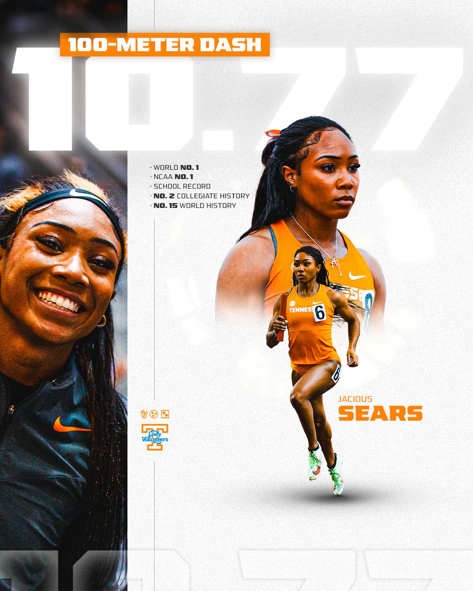 The NCAA's fastest sprinters train on Rocky Top 💯

#GBO 🍊⏱️ #NCAATF