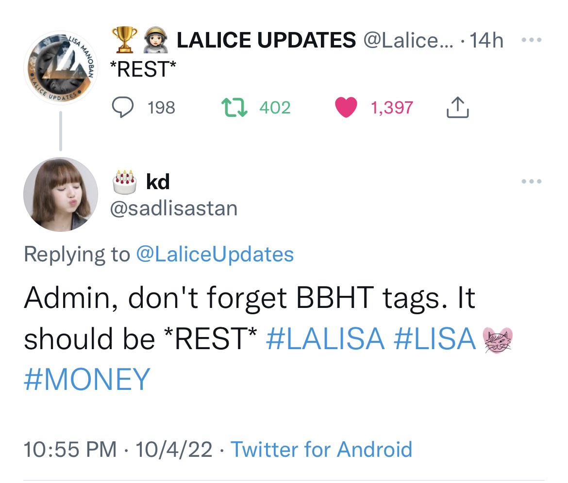 some of my favorite lilies' struggles tweets: a thread 🧵 while we're waiting for what Lisa is up to.
