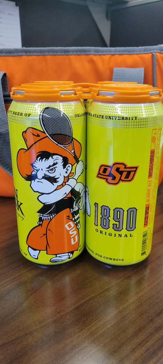 Tennis, anyone? 🎾🍻
#GoPokes #OkState #AdvantageOSU