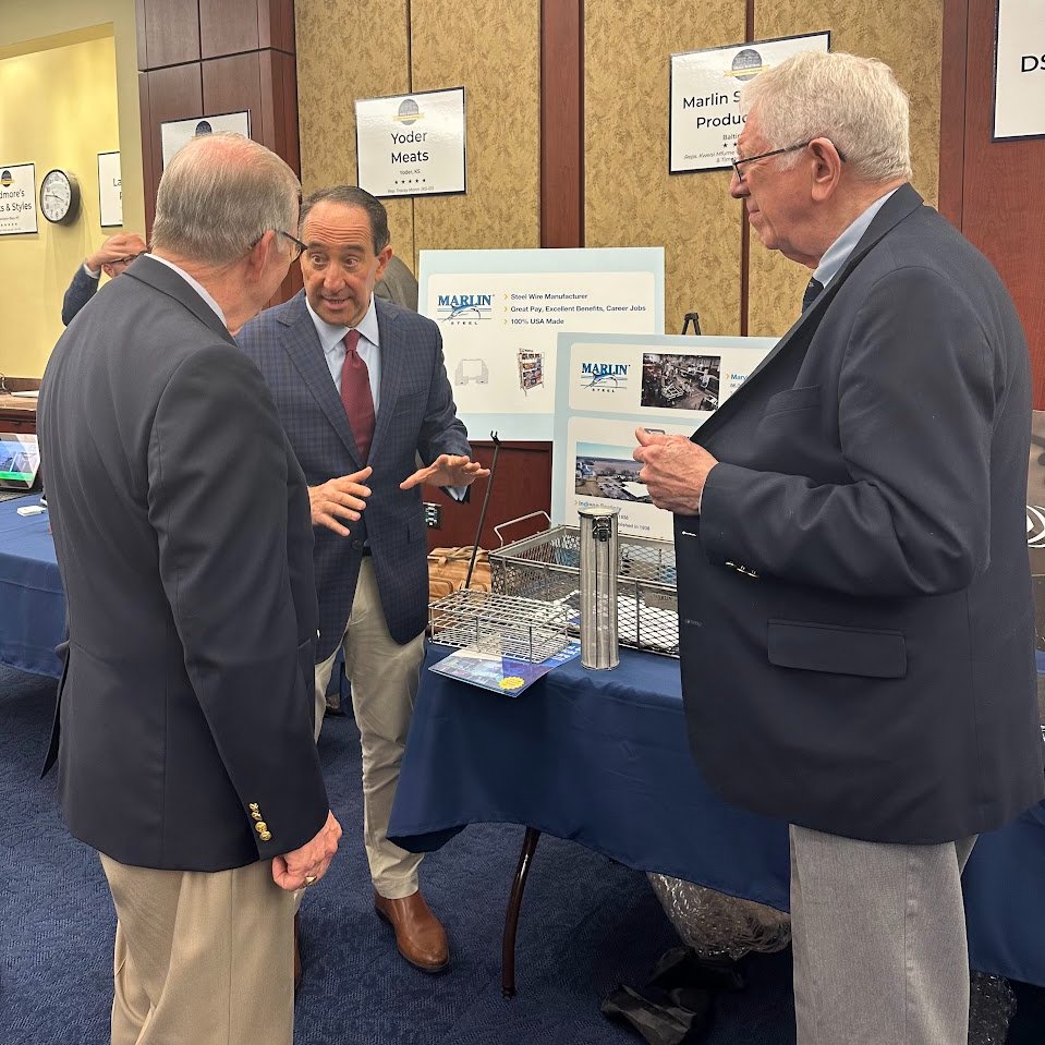 To celebrate #NationalSmallBusinessWeek, @HouseSmallBiz hosted a showcase highlighting the pivotal work of various businesses across the country. 

I had the honor of welcoming Madsen Steel Wire Products, which has a facility in Bronson.